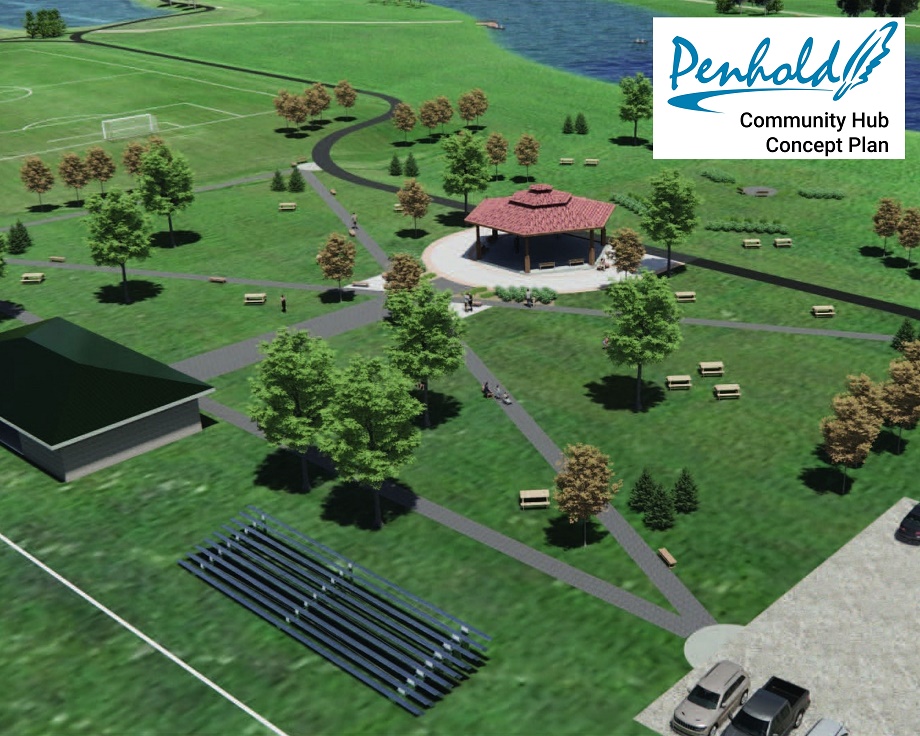 Work begins on Penhold's new Community Hub development